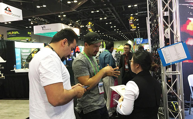 飘洋过海只为狂欢——多宝电竞美国ISA国际标识展览会大放异彩！