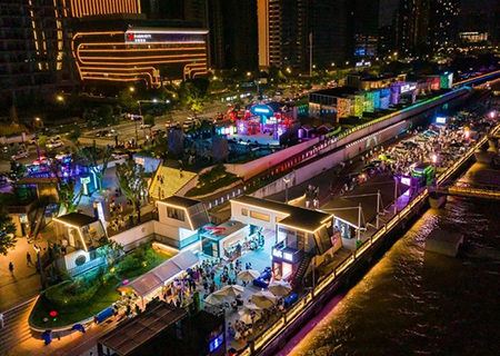 多宝电竞300㎡大屏震撼亮相2022浙江文旅消费季