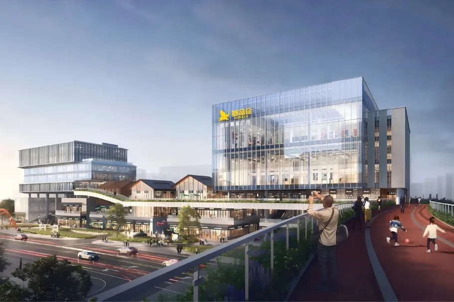 再添新地标！多宝电竞LED屏点亮泰安荟品仓城市奥莱广场